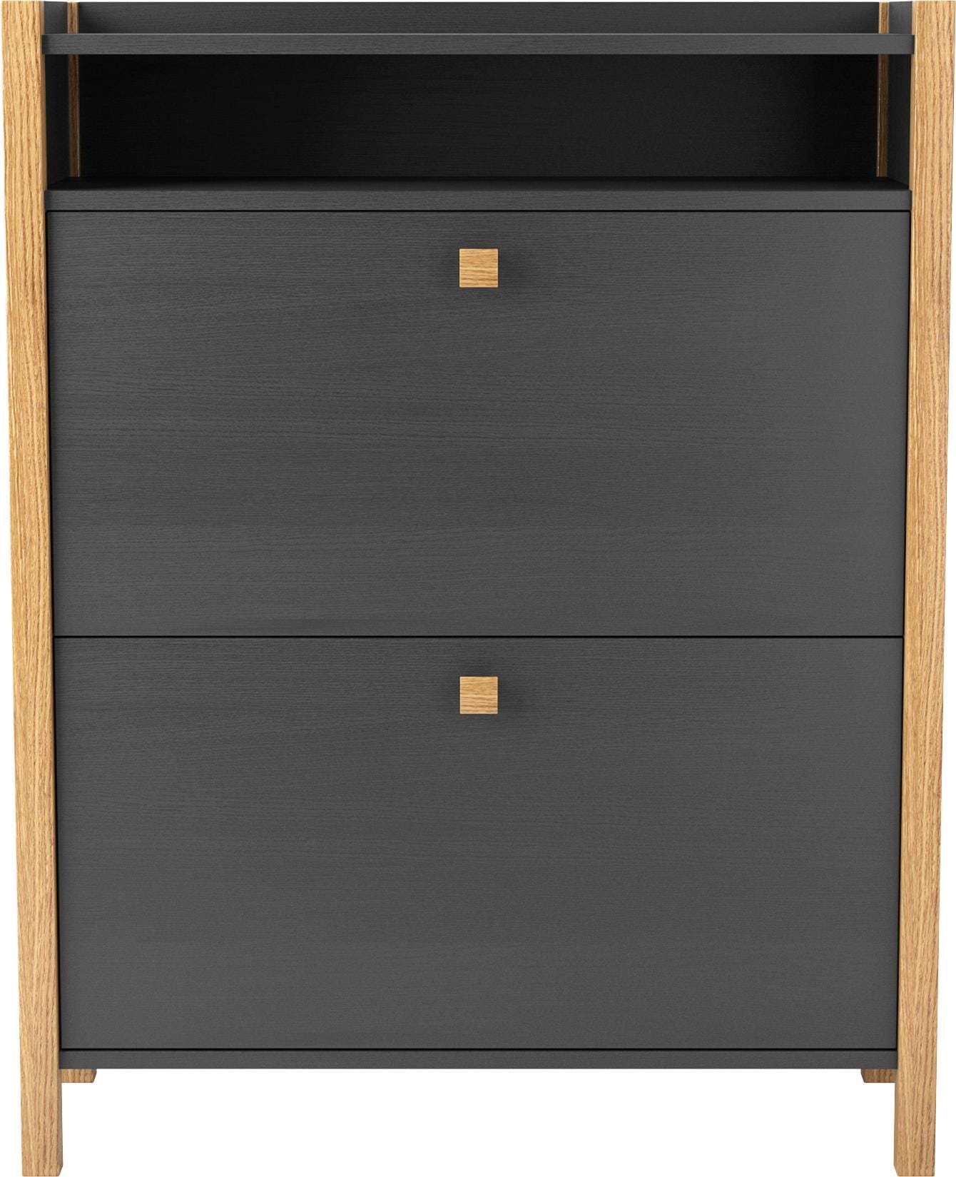 Woodman Schuhbank »Charis« im skandinavian Design, Holzfurnier aus Eiche, FSC®-zertifiziert