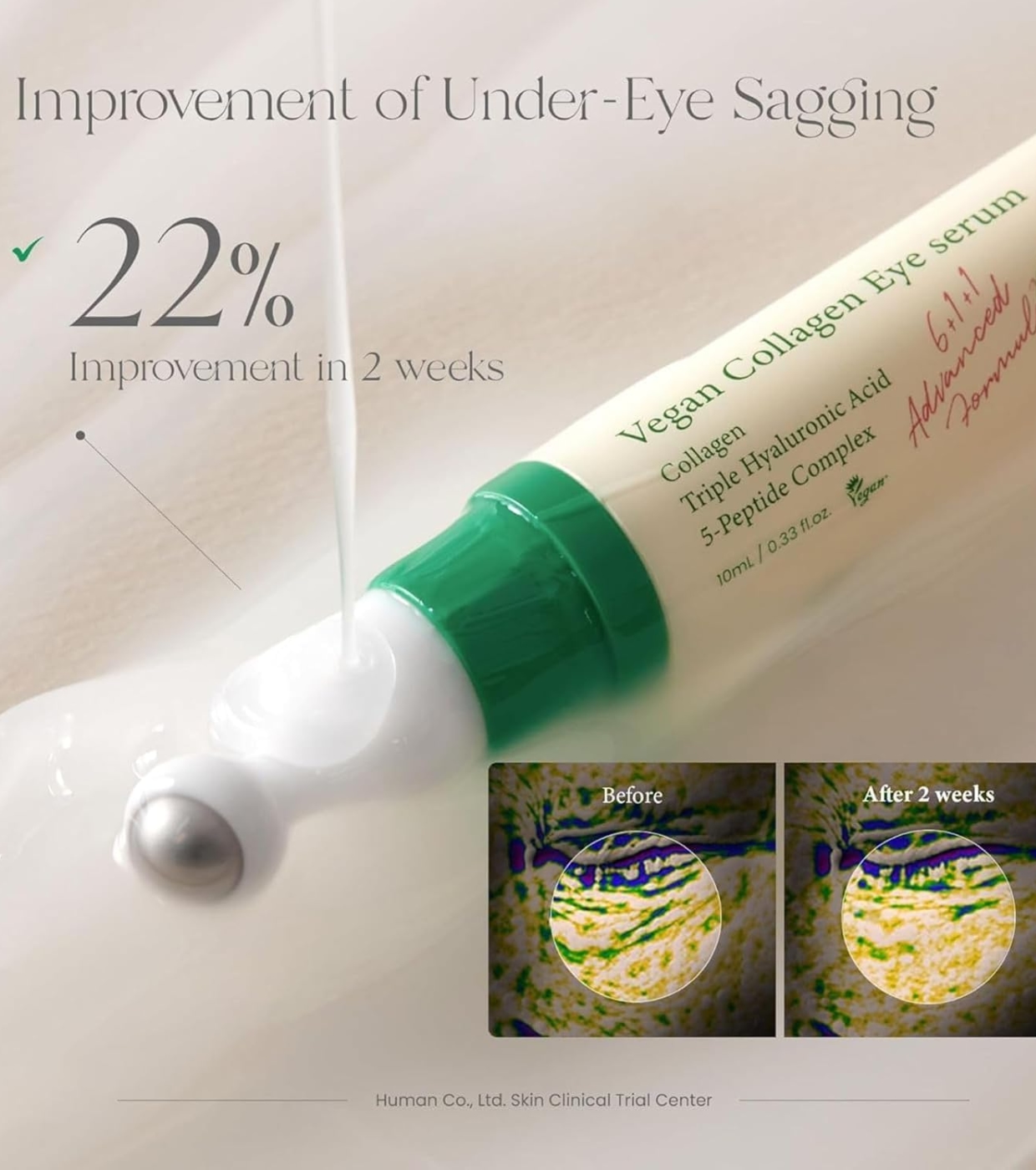 Axis-Y - Sérum para Contorno dos Olhos Vegan Collagen