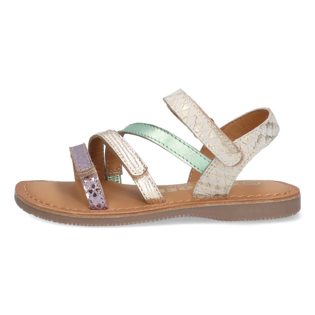 Cassy Call - Sandalen Braqeez Groen