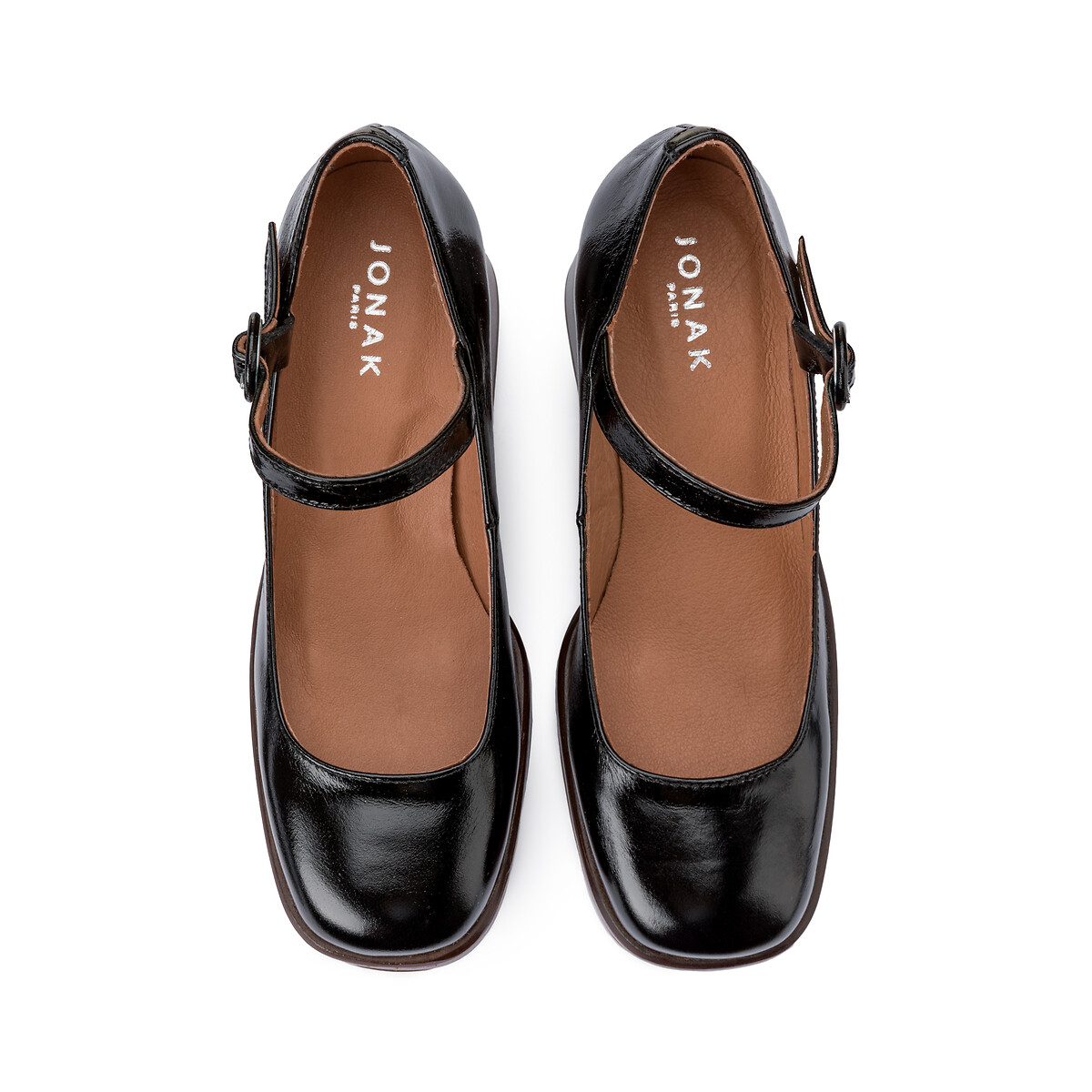JONAK<br>Sapatos de couro Bobou com salto