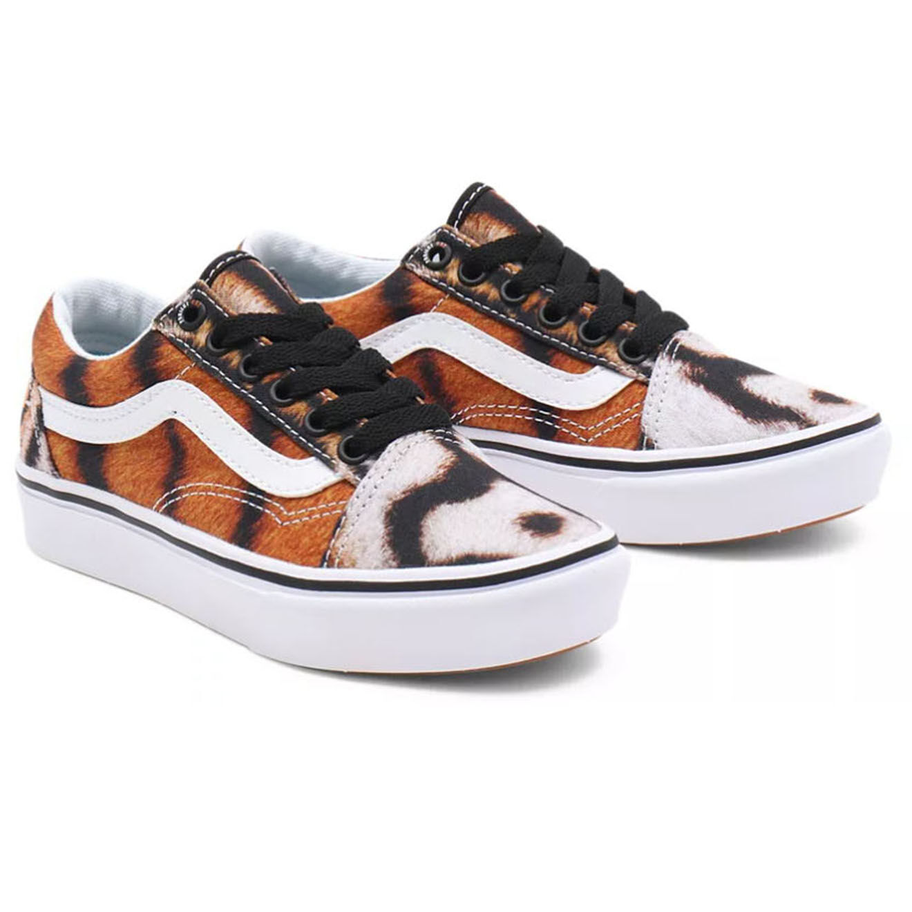 Vans Sneakers en Toile ComfyCush SK8-Hi Zip Discovery multicolores