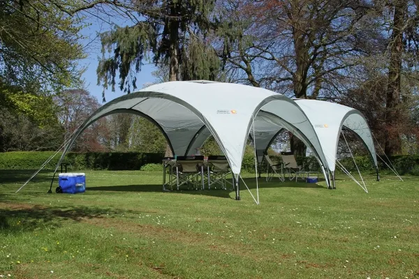 Coleman Event Shelter XL, Hvid, Monokromatisk, Polyester, Stål, 4500 x 4500 m, 22 kg