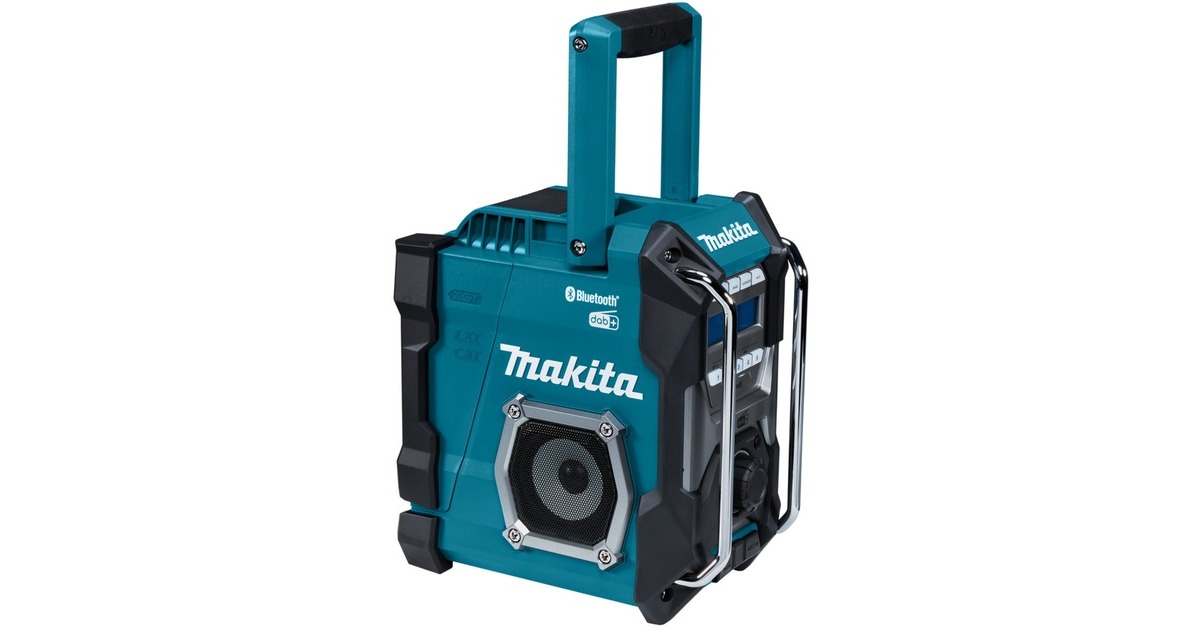 MakitaBouwradio FM DAB/DAB+ Bluetooth MR004GZ | 12V-40V max  (Blauw, In doos, accu's en lader niet inbegrepen)