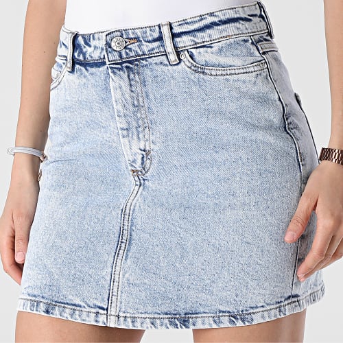 Jupe Jean Femme Ashape Bleu Wash