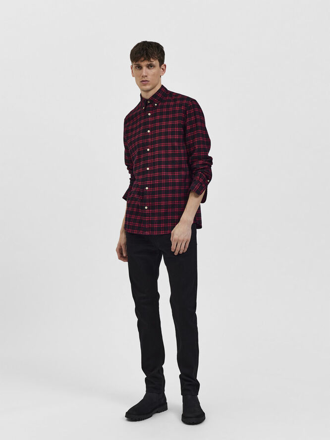 Selected Homme SLHSLIM-LEON 24001 BLACK ST JEANS W Black denim