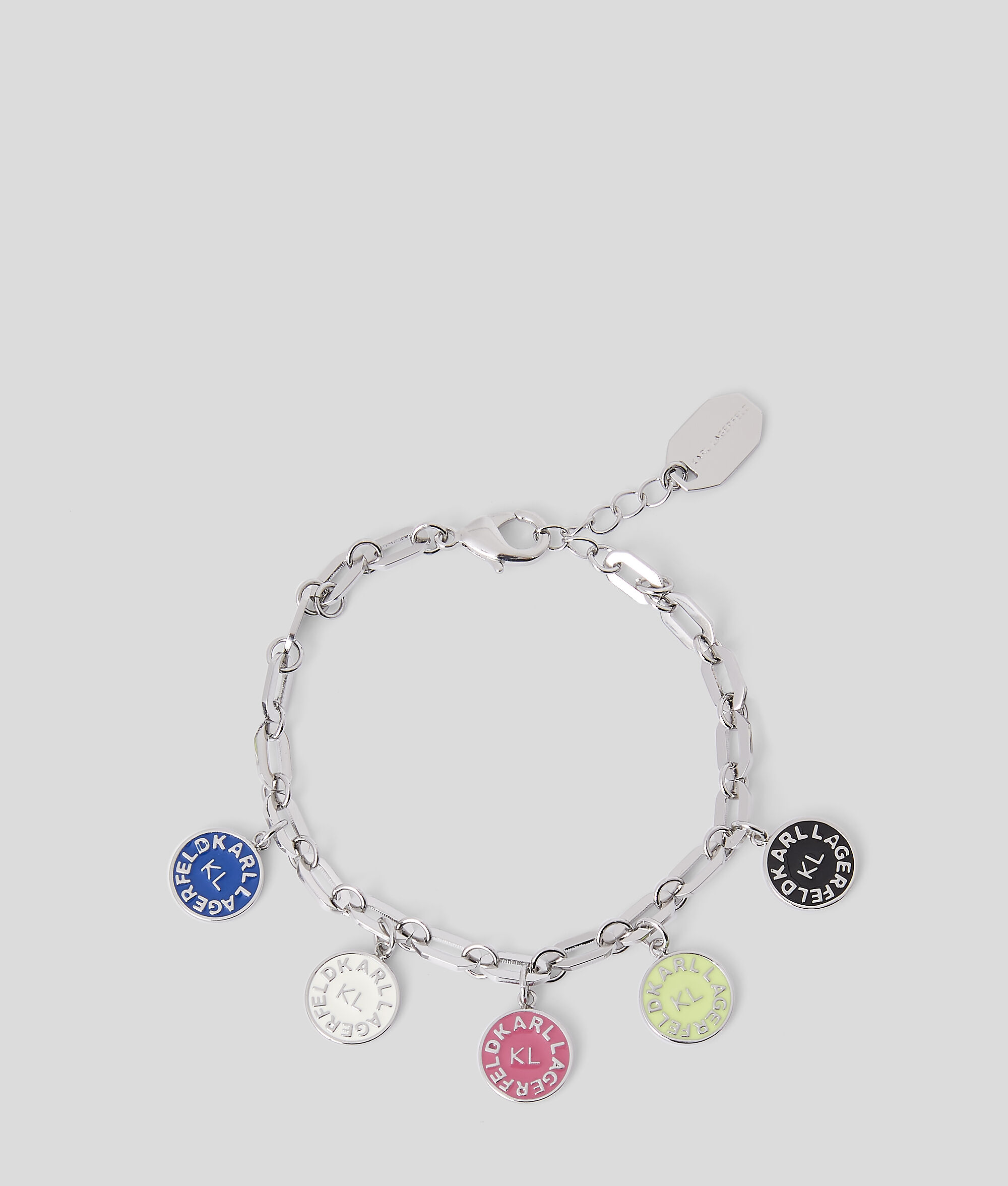 BRACELET À BRELOQUES MULTICOLORES LOGO K/CIRCLE