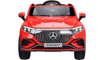 Mercedes-Benz EQS SUV Elbil, Rød