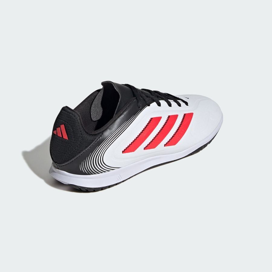 adidas Copa Pure Club III IN Pure Victory - Blanc/Lucid Red/Noir Enfant