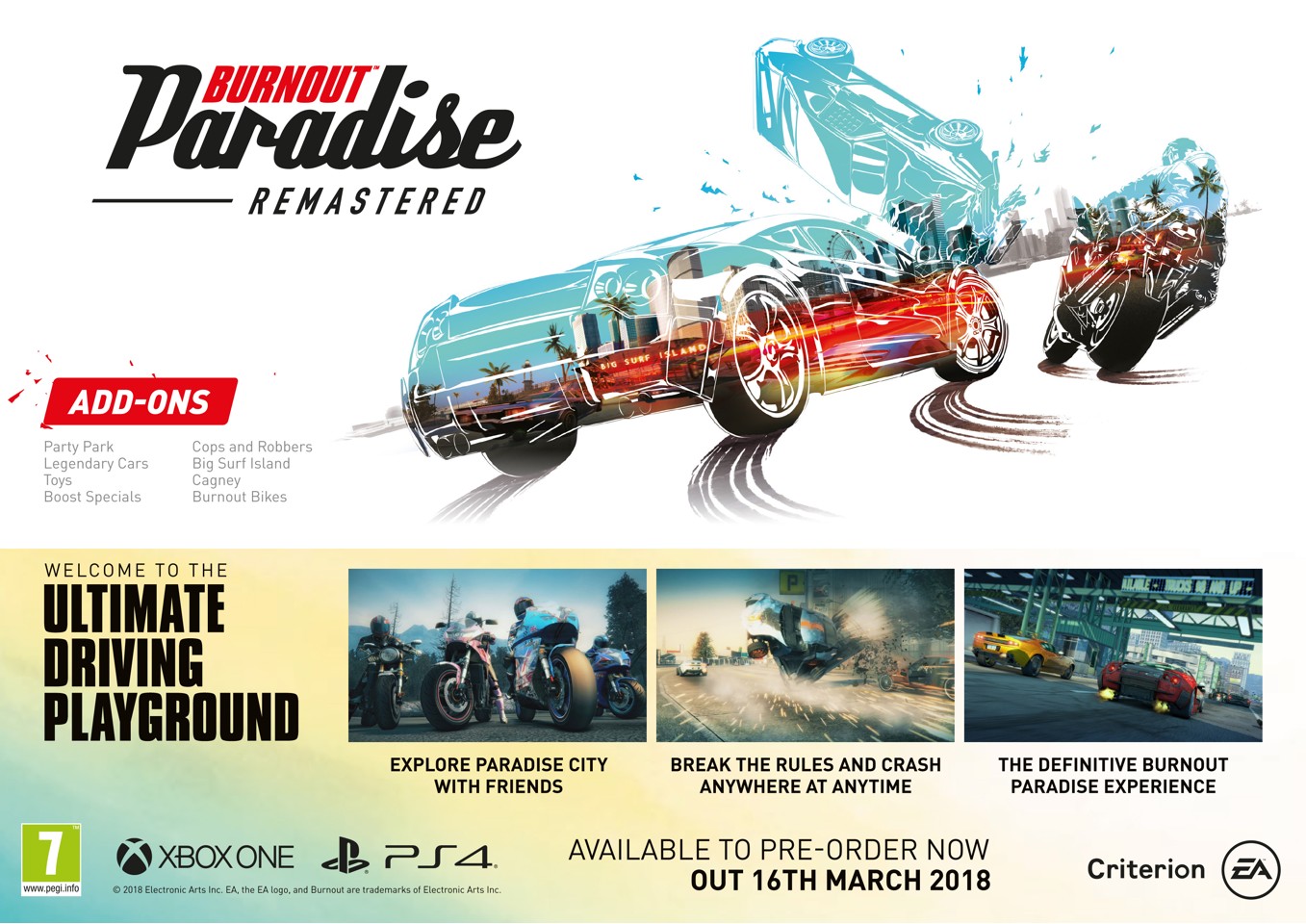 Burnout Paradise - Remastered- Xbox One