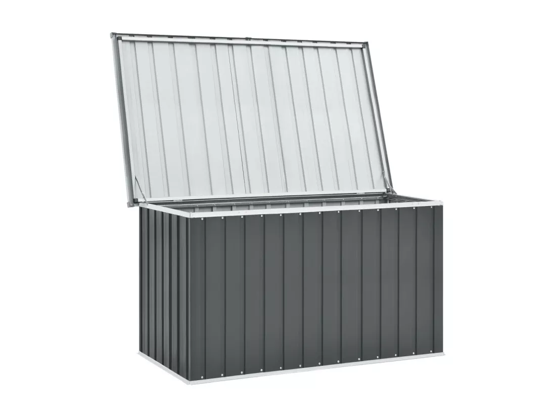 Boîte de rangement de jardin Gris 149x99x93 cm