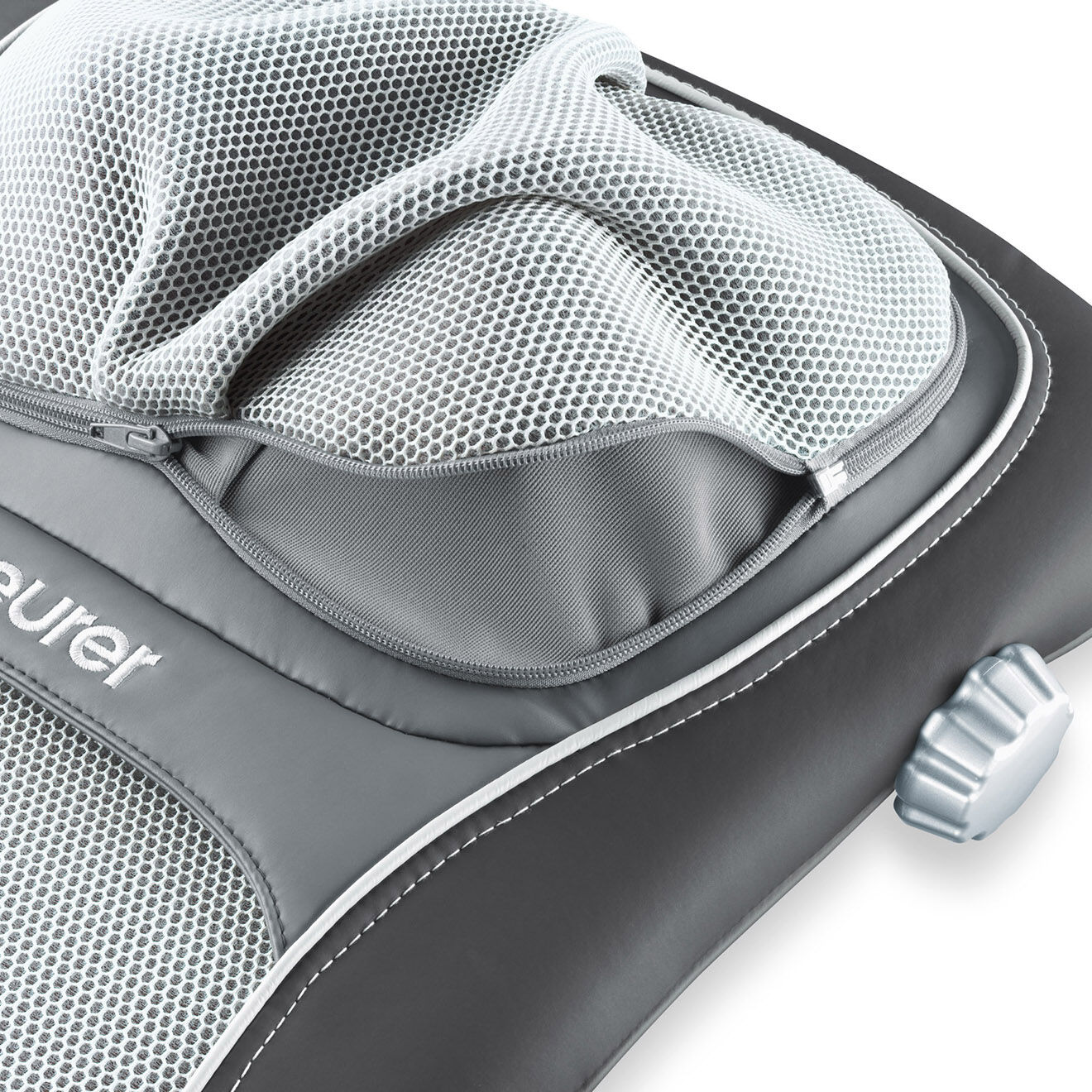 Beurer Housse de siège de massage shiatsu noir/gris - 42W