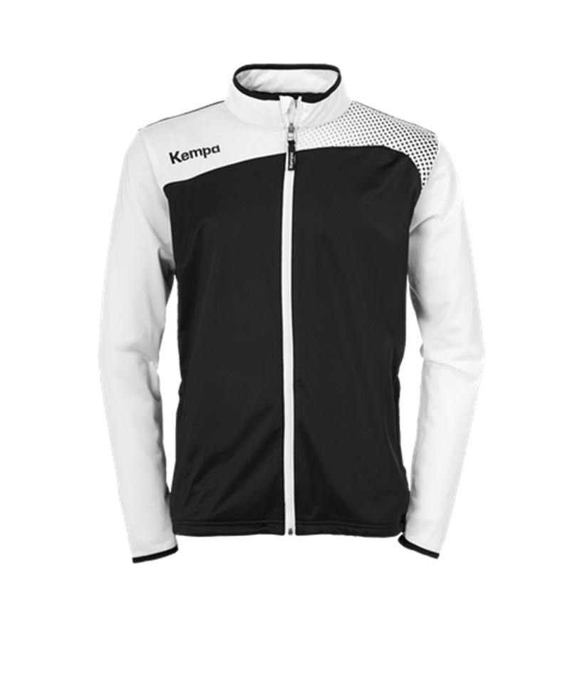 Kempa Emotion Classic Jacke Kids Schwarz Weiss F06