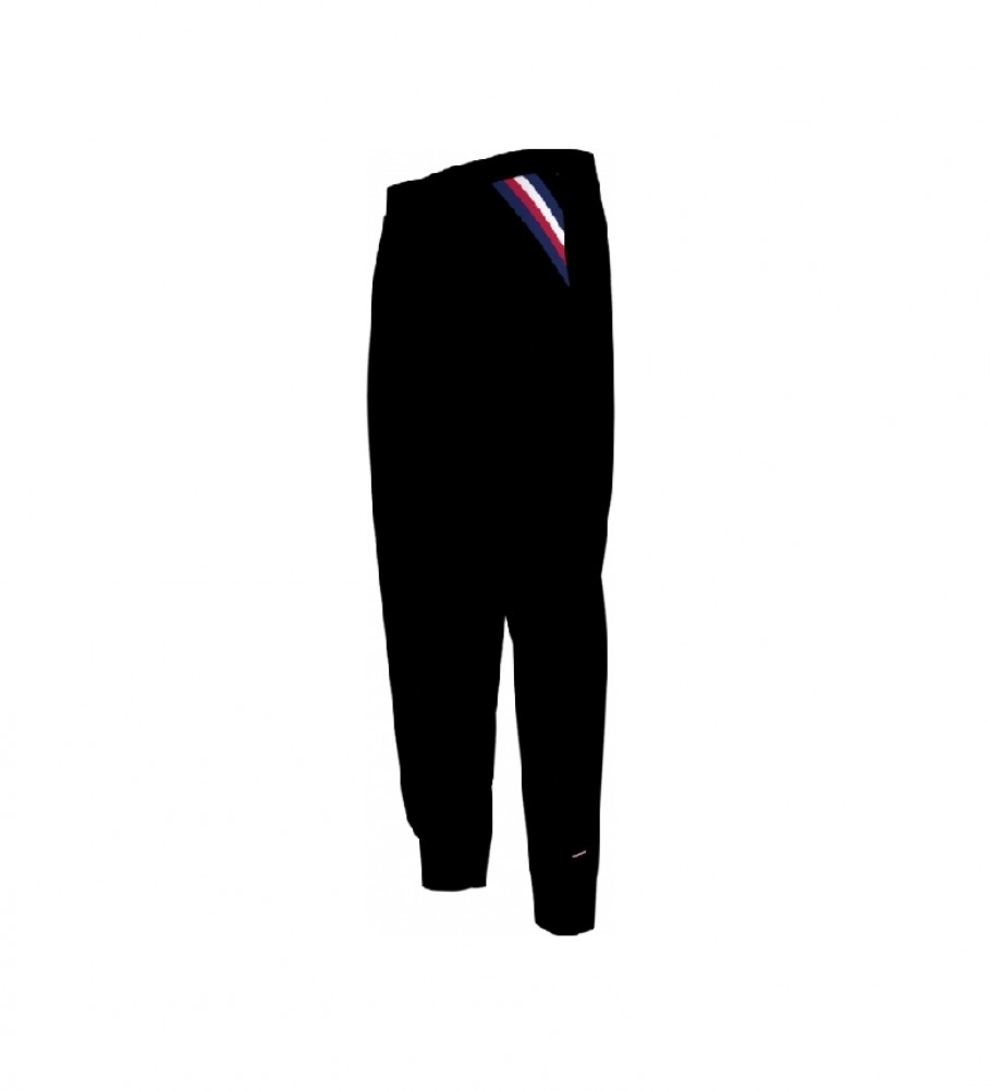 Calça de fato de treino Tommy Hilfiger, preta