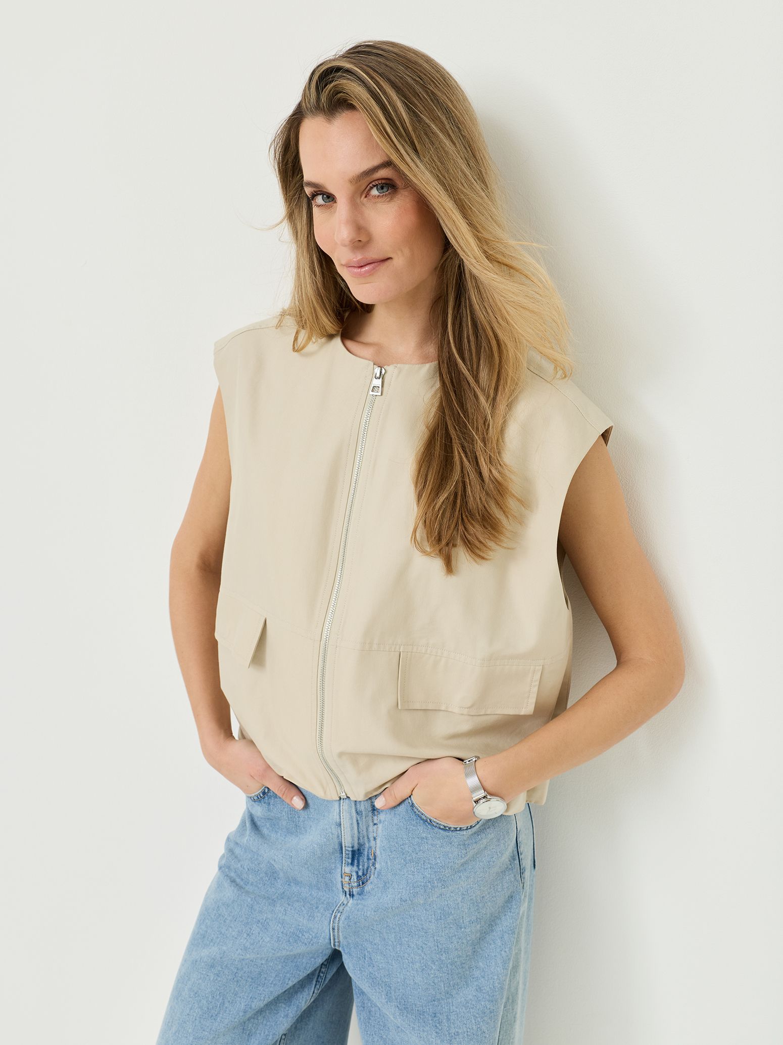 vest - beige