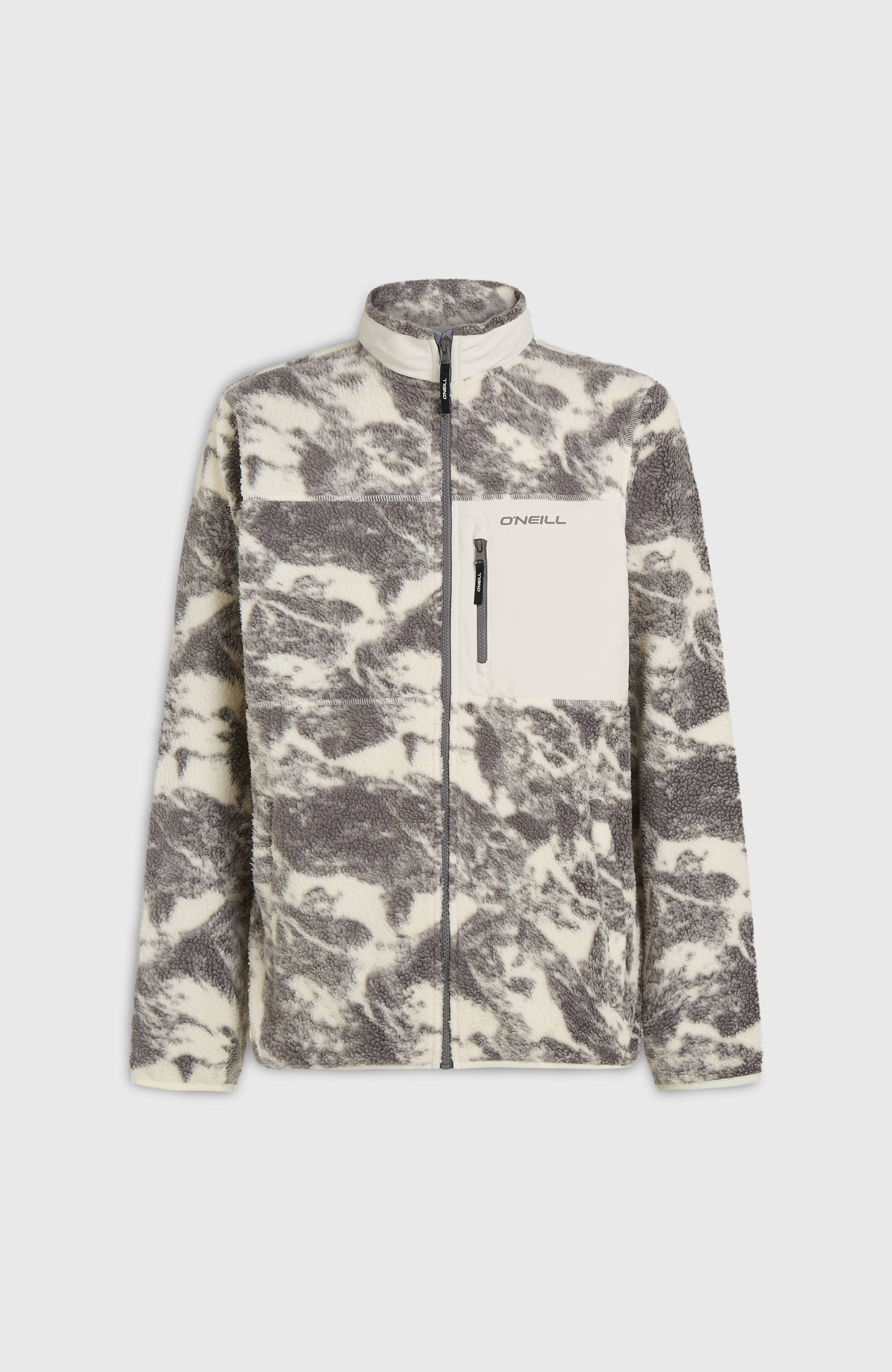 Must-Have High-Pile fleecevest met volledige rits