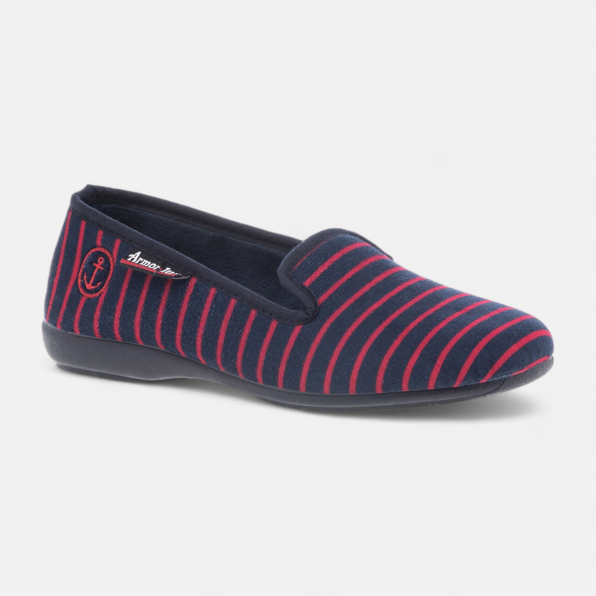 Chaussons ballerines Femme bleu marine