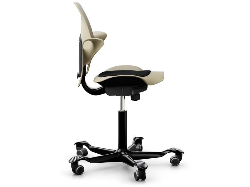 HÅG Bürostuhl Capisco Puls 8010 Sand Höhenverstellbarer, ergonomischer Bürostuhl