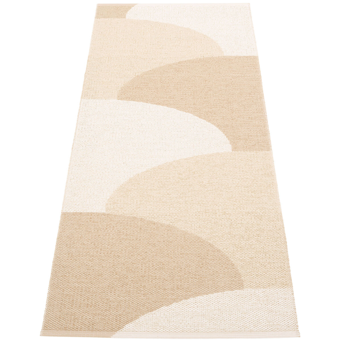 Pappelina Hill teppe 70 × 180 cm, vanilla/beige/cream