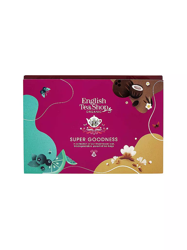 ENGLISH TEA SHOP Geschenkbox Super Goodness 12 Beutel bunt