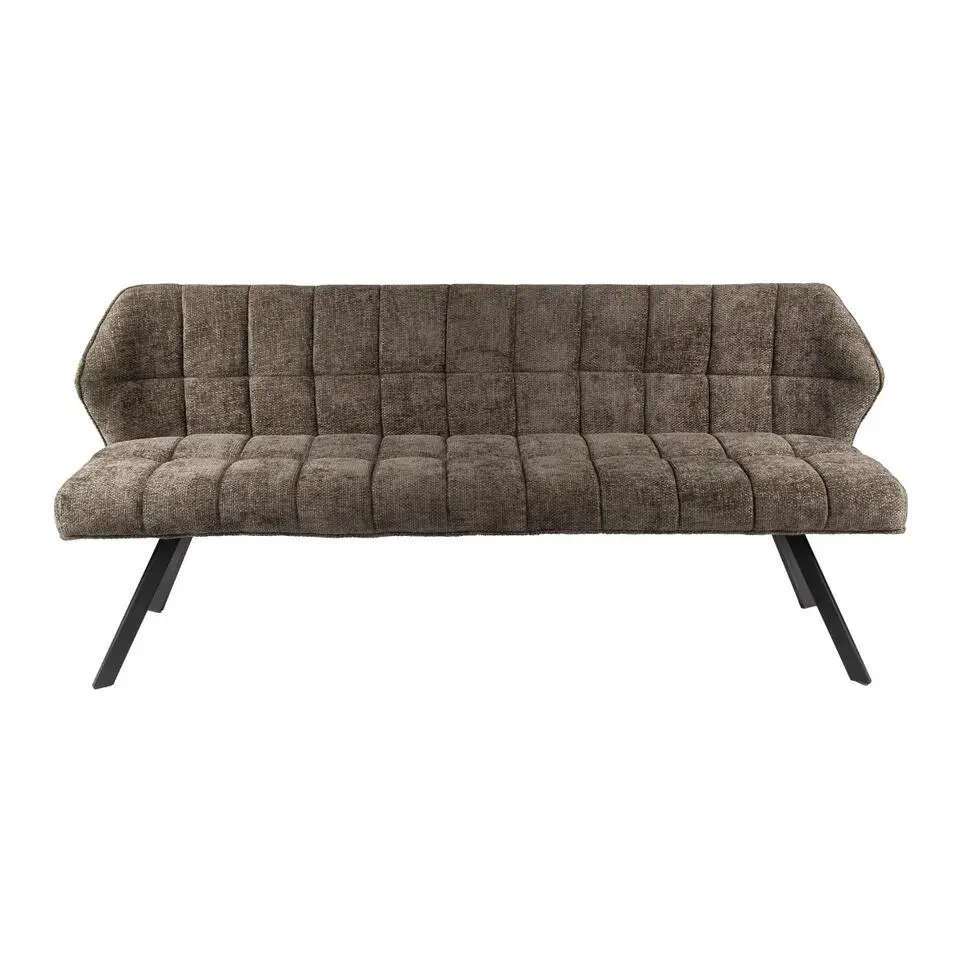 Fraaai - Ramon eetkamerbank 180 cm geweven - taupe