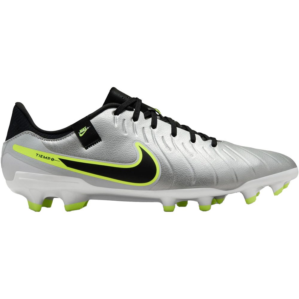 Nike Tiempo Legend 10 Academy MG Fußballschuhe metallic silver