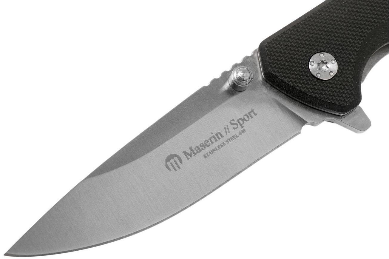 Maserin Sport 4 46004G10N Black G10 zakmes