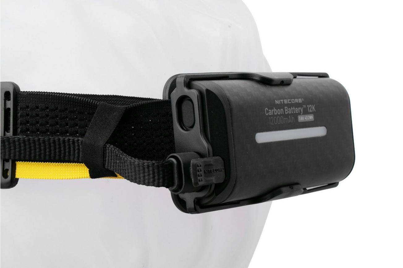 Nitecore Carbon Battery 12K Extended Headlamp Runtime Kit, accu, 12000 mAh
