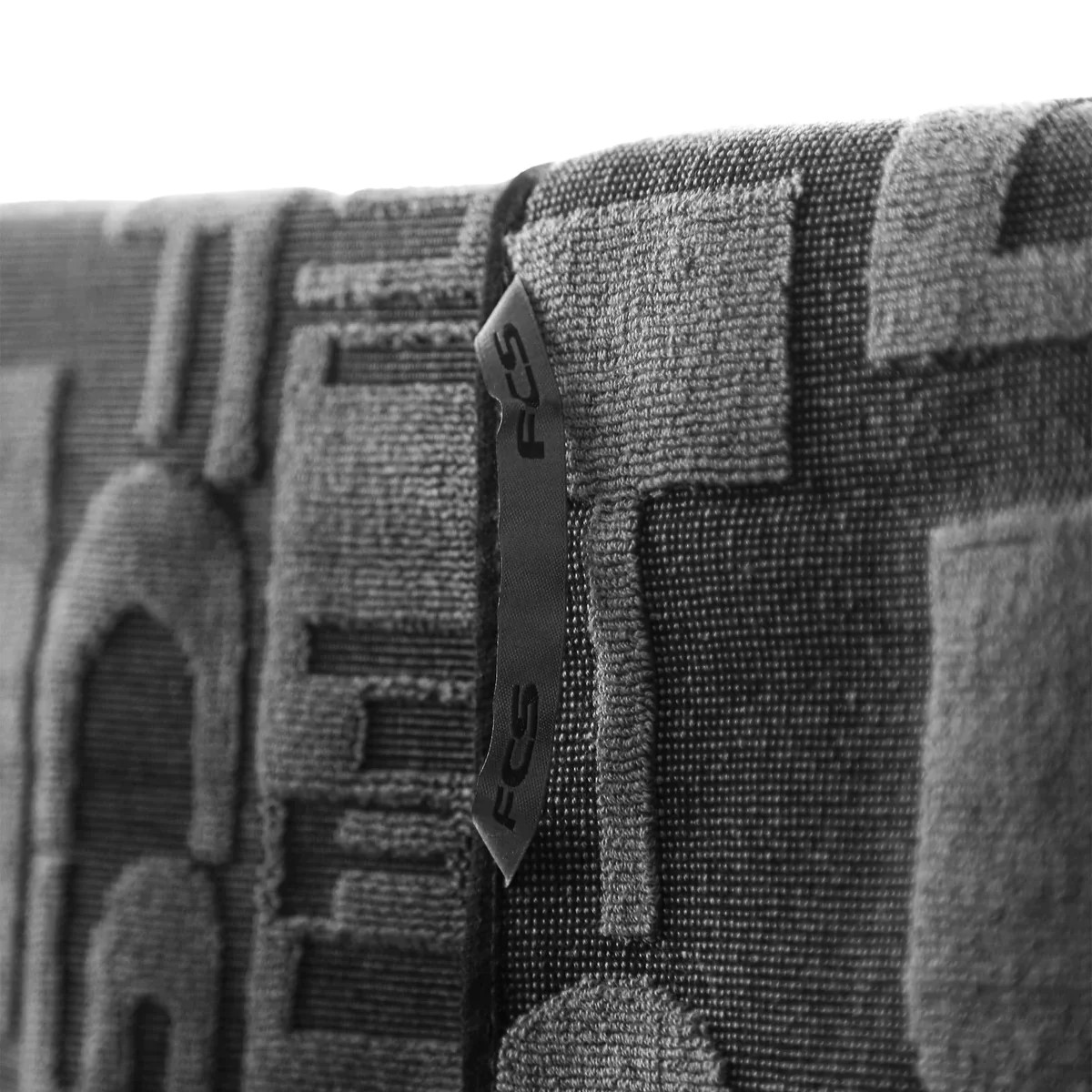 FCS Jacquard Towel / Serviette Black / Charcoal