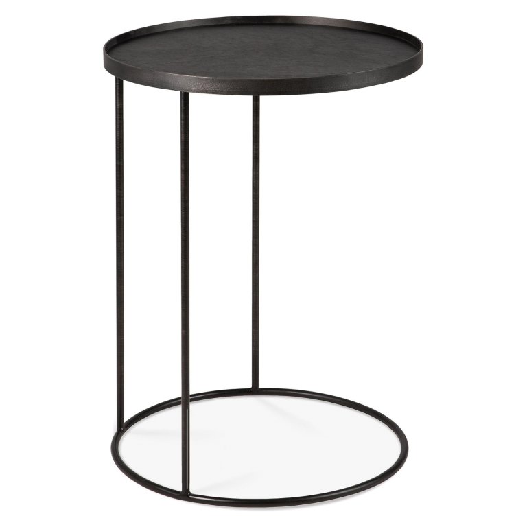 Ethnicraft Tray round bijzettafel S 49