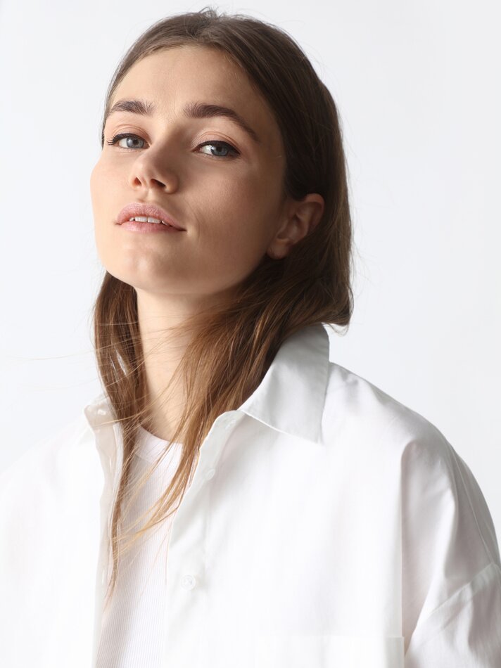 Camisa oversized - Branca