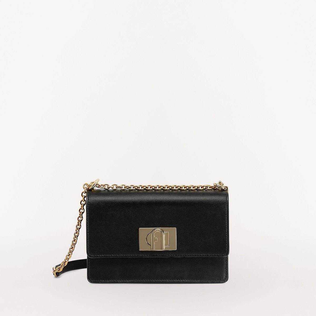 FURLA<br>Bolsa de ombro em couro 1927 Mini