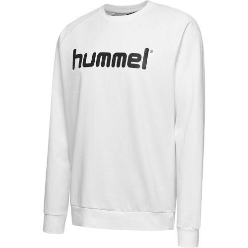 Hummel Go Cotton Logo Sweat - Blanc Enfant