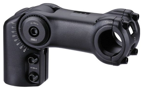 Potence Ajustable BBB HighFix 25.4 mm Noir