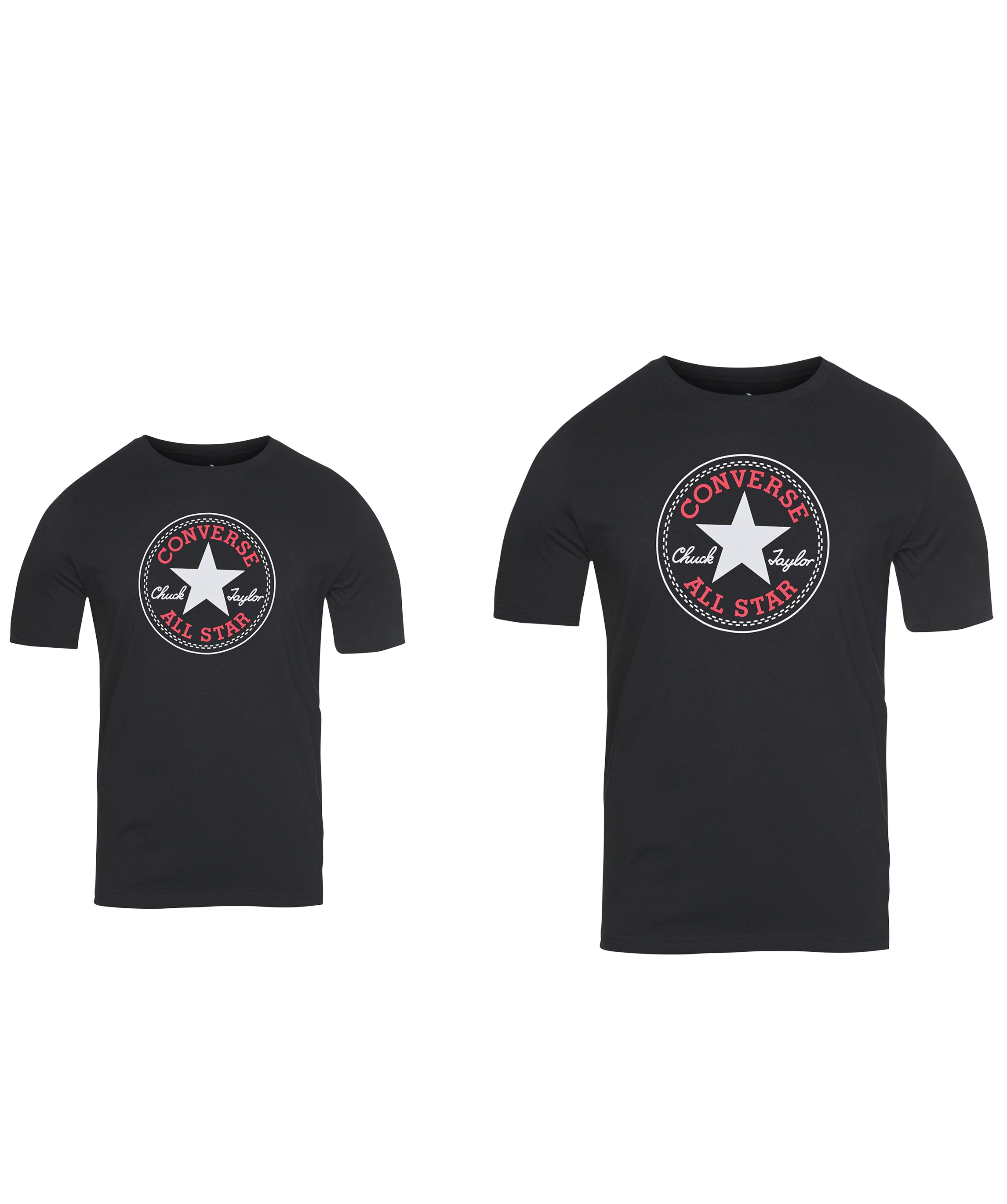 Converse T-Shirt »CONVERSE GO-TO ALL STAR PATCH STANDARD-FIT T-SHIRT«, 1 Stk. Unisex