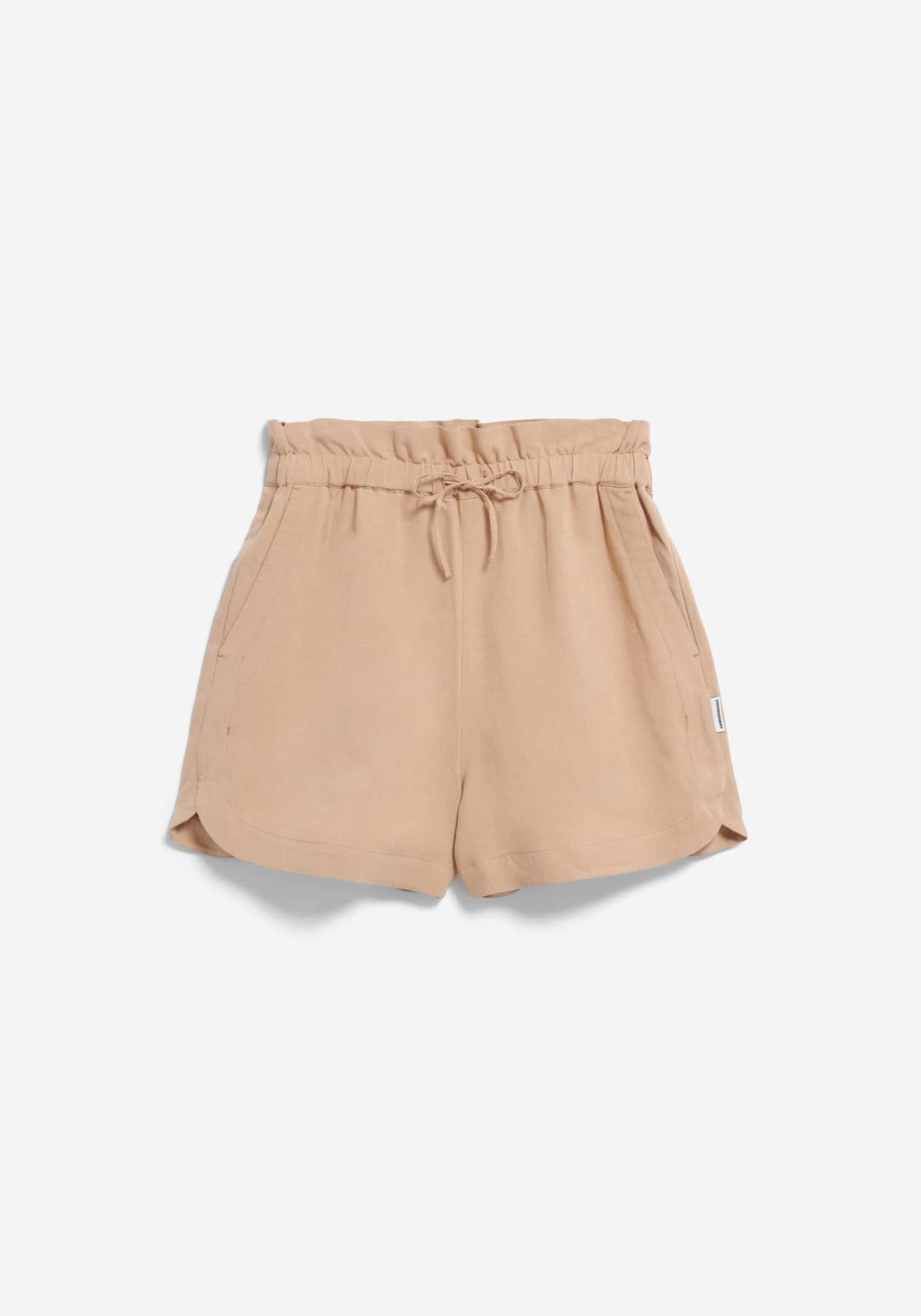 Armedangels Shorts Vaanna Lino Beige Blond