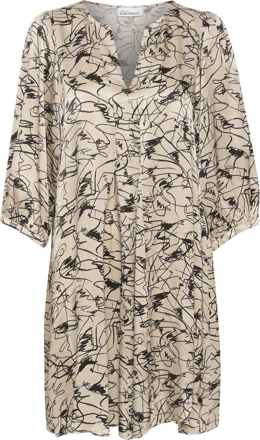 Karen by Simonsen MarbellaKB Indie Dress Marbella print peyote