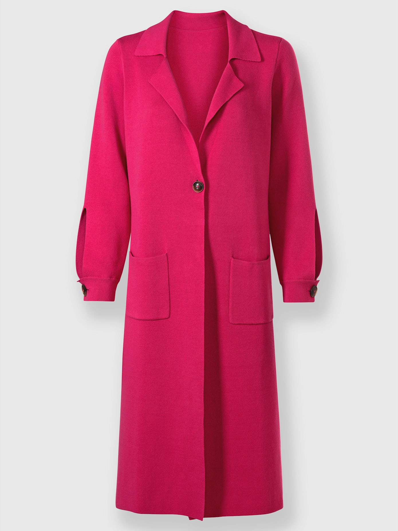 Manteau en tricot tricot jacquard de qualité