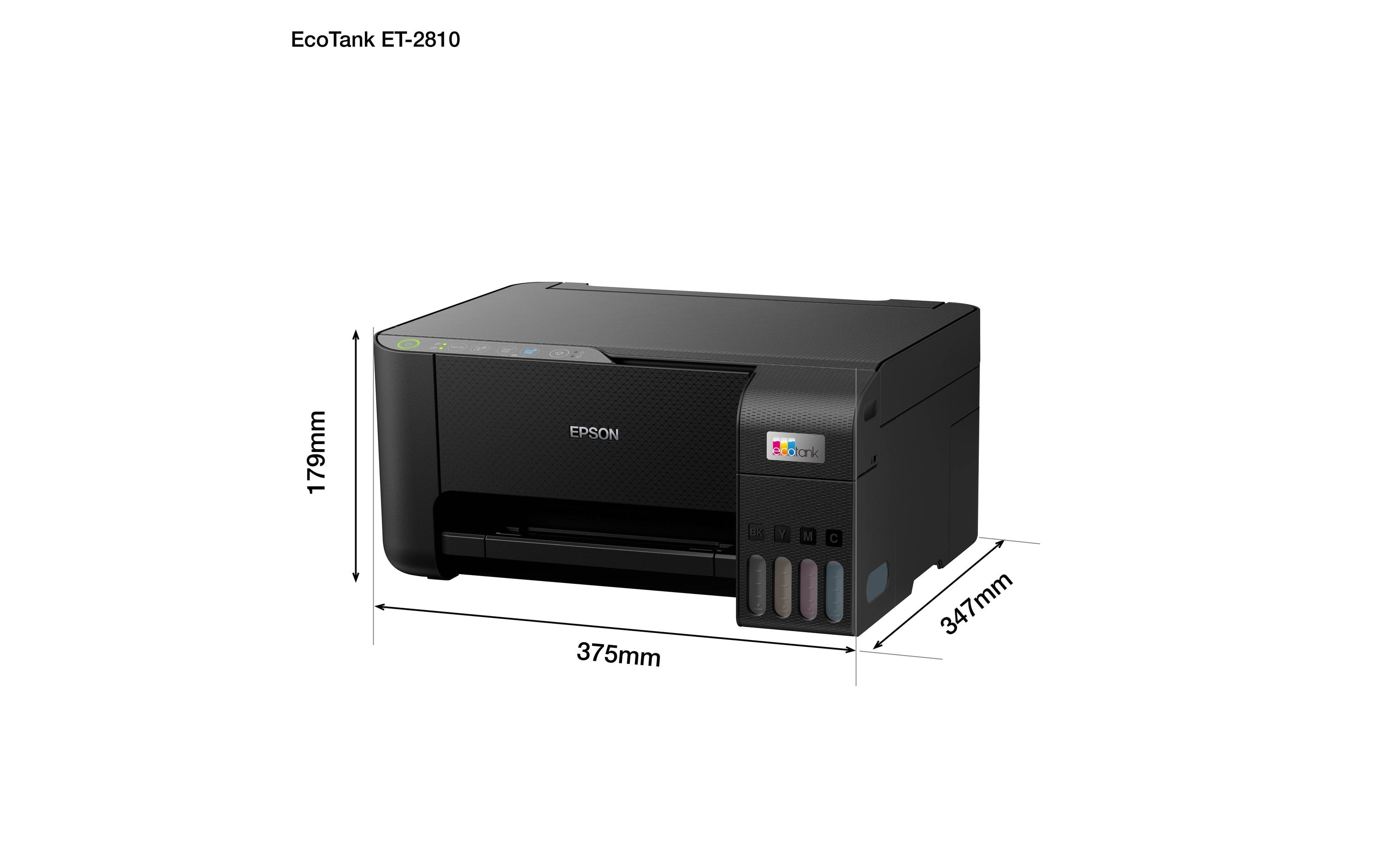 Multifunktionsdrucker Ecotank ET-2860<br>Tintenstrahl-Multifunktionsdrucker mit «EcoTank»-Nachfüllsystem