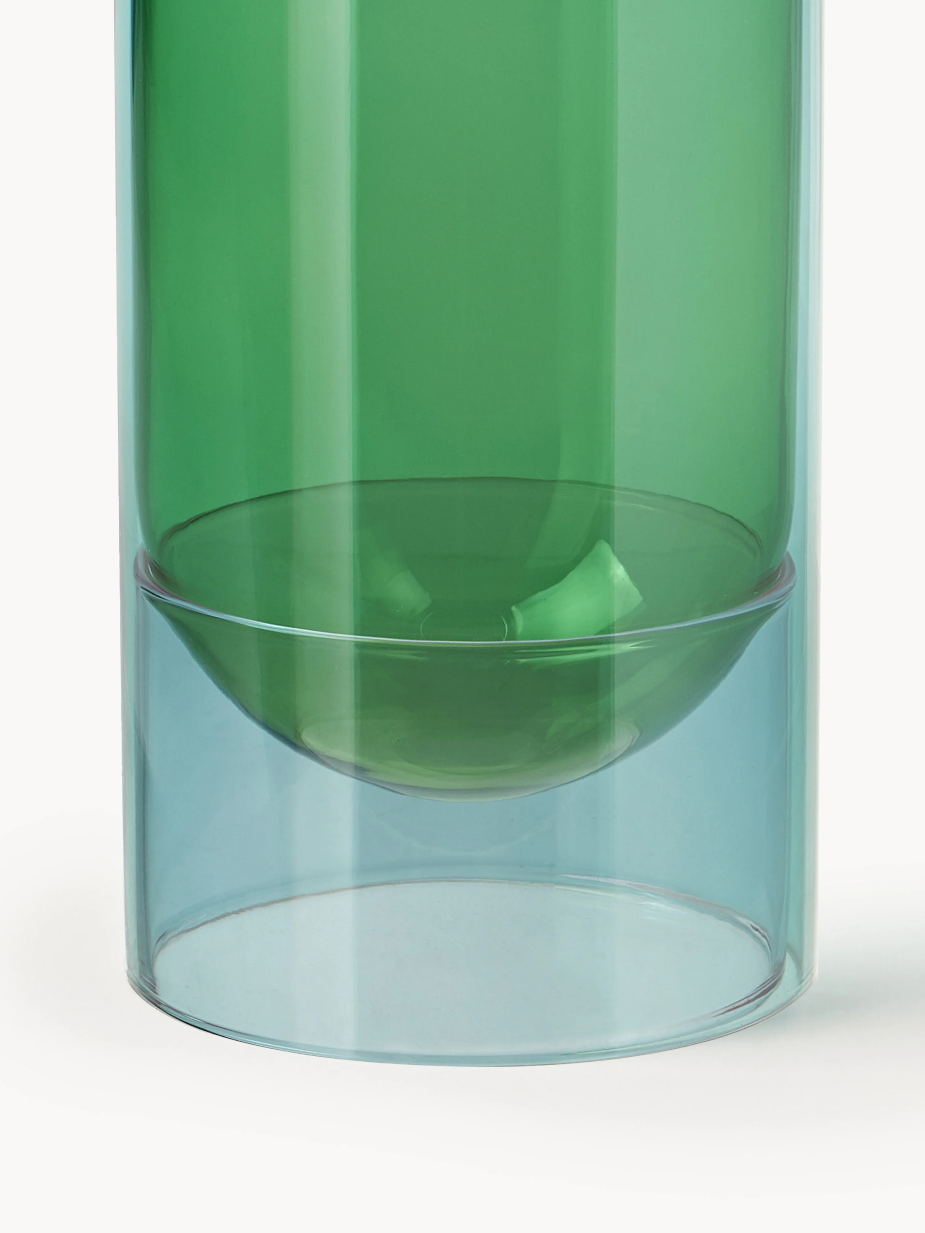 Mondgeblazen vaas Bouquet Tube, H 27 cm