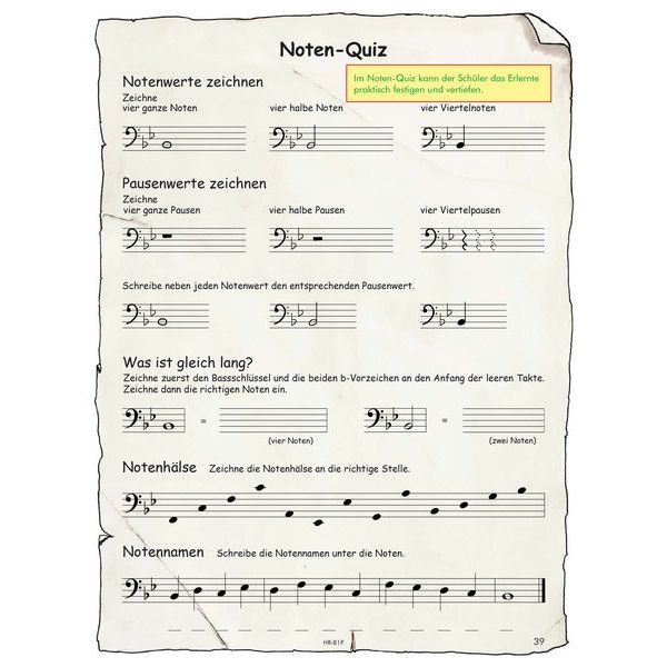 Horst Rapp Verlag Bläser-Team 1 Trombone