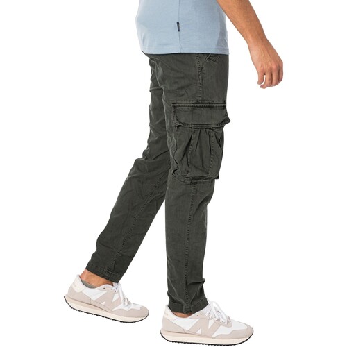Superdry - Pantalones Cargo Básicos Verde
