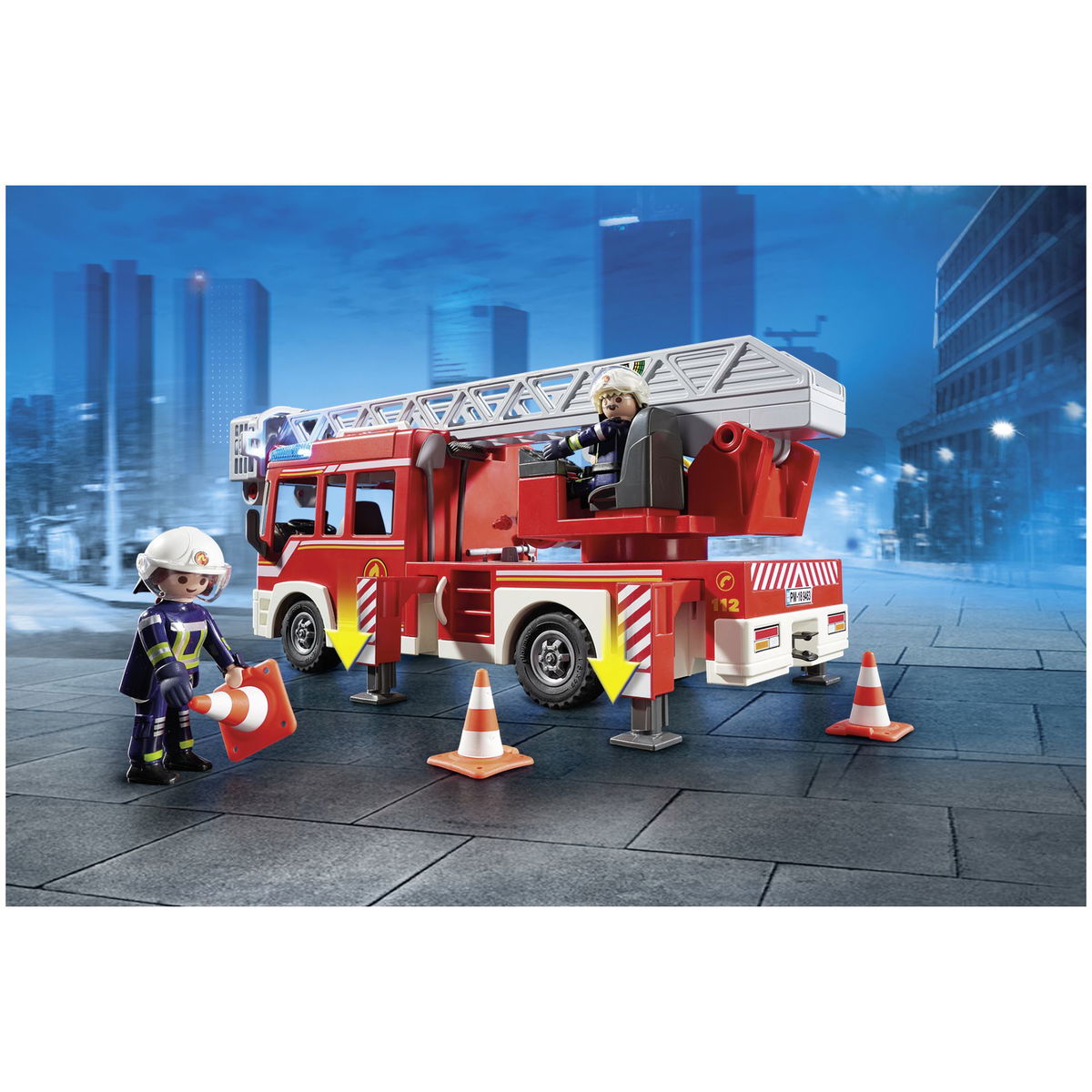 PLAYMOBILPLAYMOBIL   City Action 9463 Feuerwehr Leiterfahrzeug
