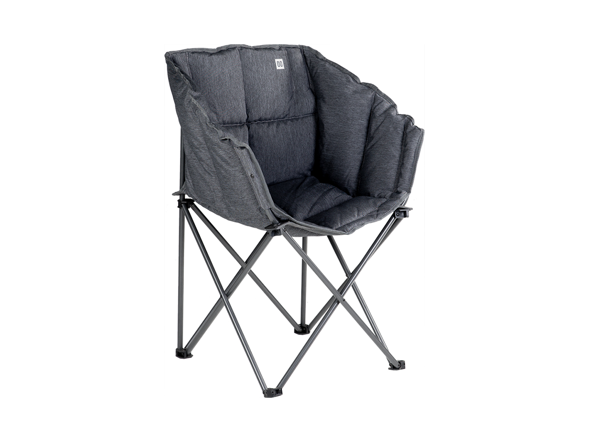 Travellife Lago Cross vouwstoel - Stormy Grey