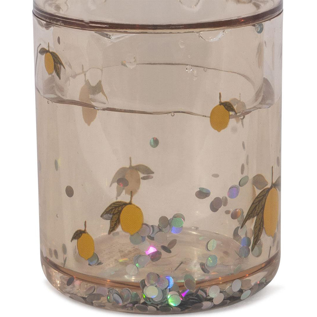 Konges sløjd kinderbekers met glitter - blue mix - 4st