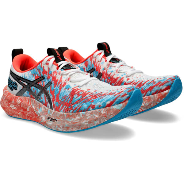 Chaussure running ASICS NOOSA TRI 16 WHITE/SUNRISE RED