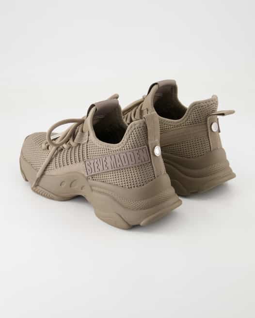 Steve Madden Mac-E Sneaker in Beige