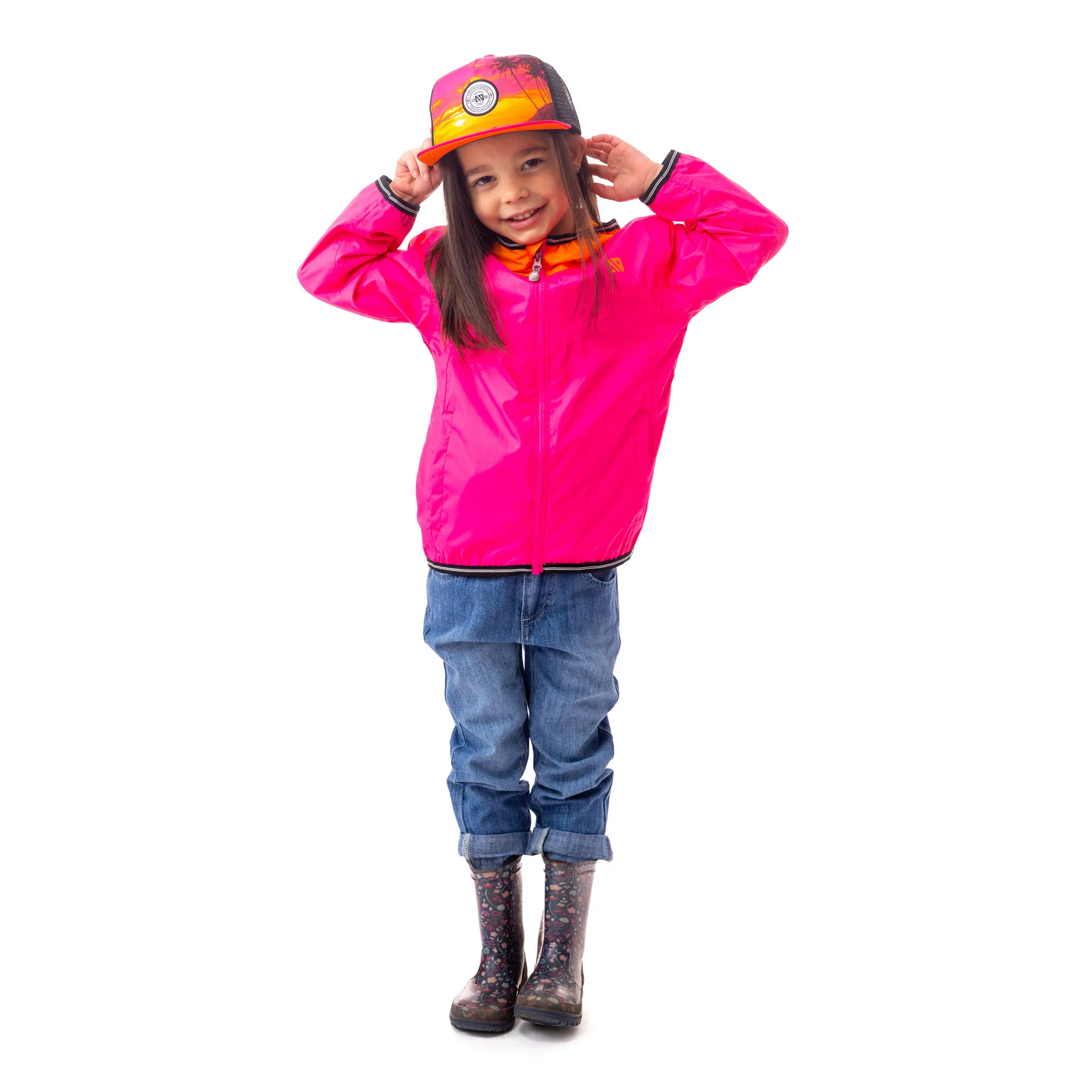Nanö Manteau Mi-Saison Coupe-Vent Uni 4-6ans