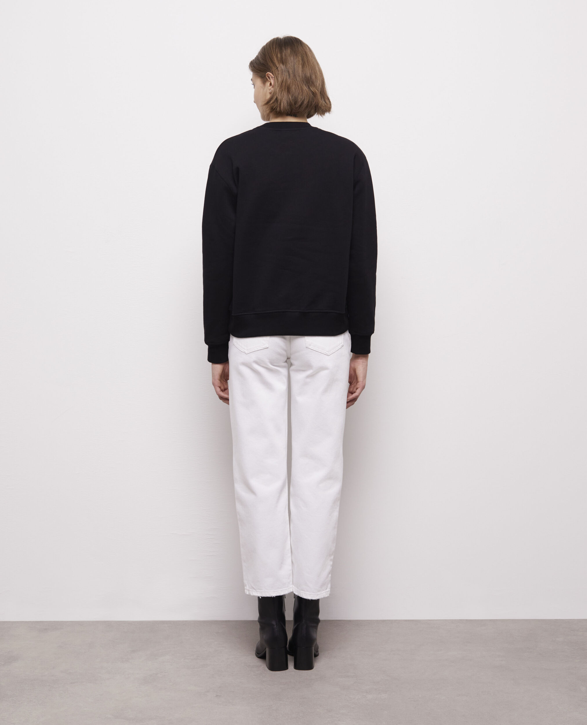 Sweatshirt avec logo The Kooples noir