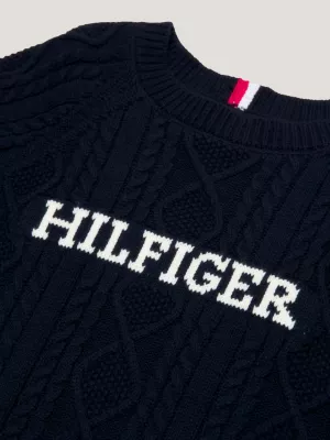Suéter Hilfiger Monotype Cable Knit Archive