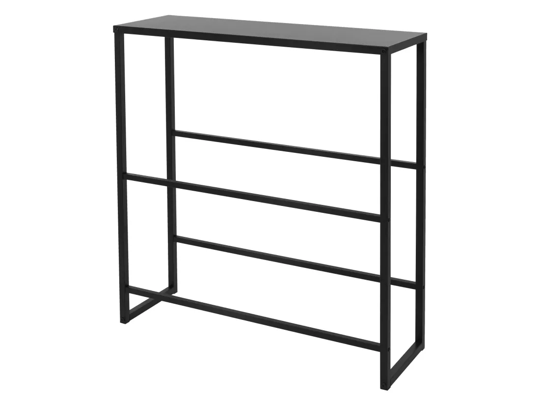Étagère de rangement pour 6 caisses de boissons 100x32x108,5 cm acier anthracite